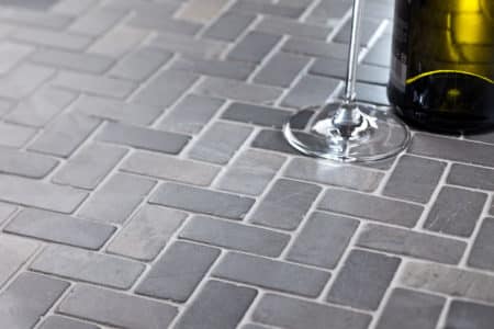 kalanruoto harmaa marmor mosaiikki, 30x60mm