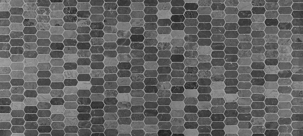 Picket 30x60mm Grey marble